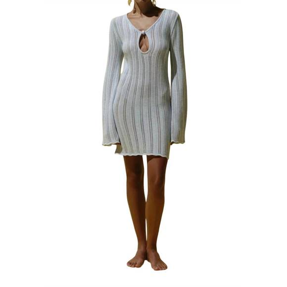 NEW BAOBAB lion mini dress in crystal blue - Picture 1 of 5